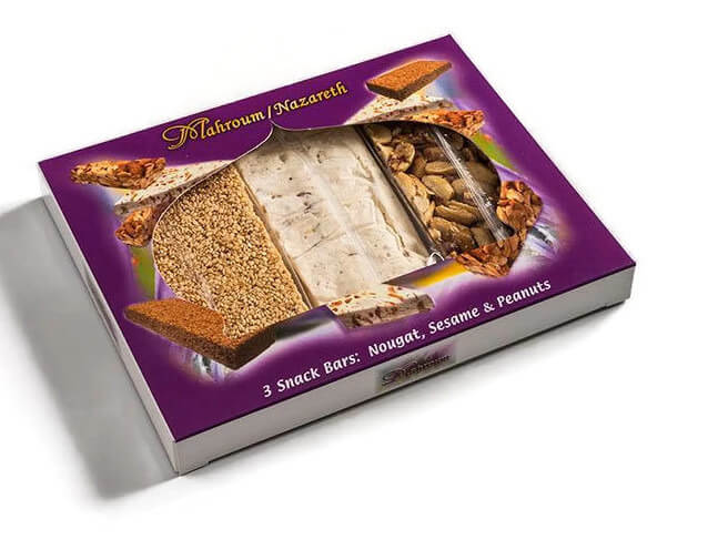 3 BARS SESAME NOUGAT PEANUT