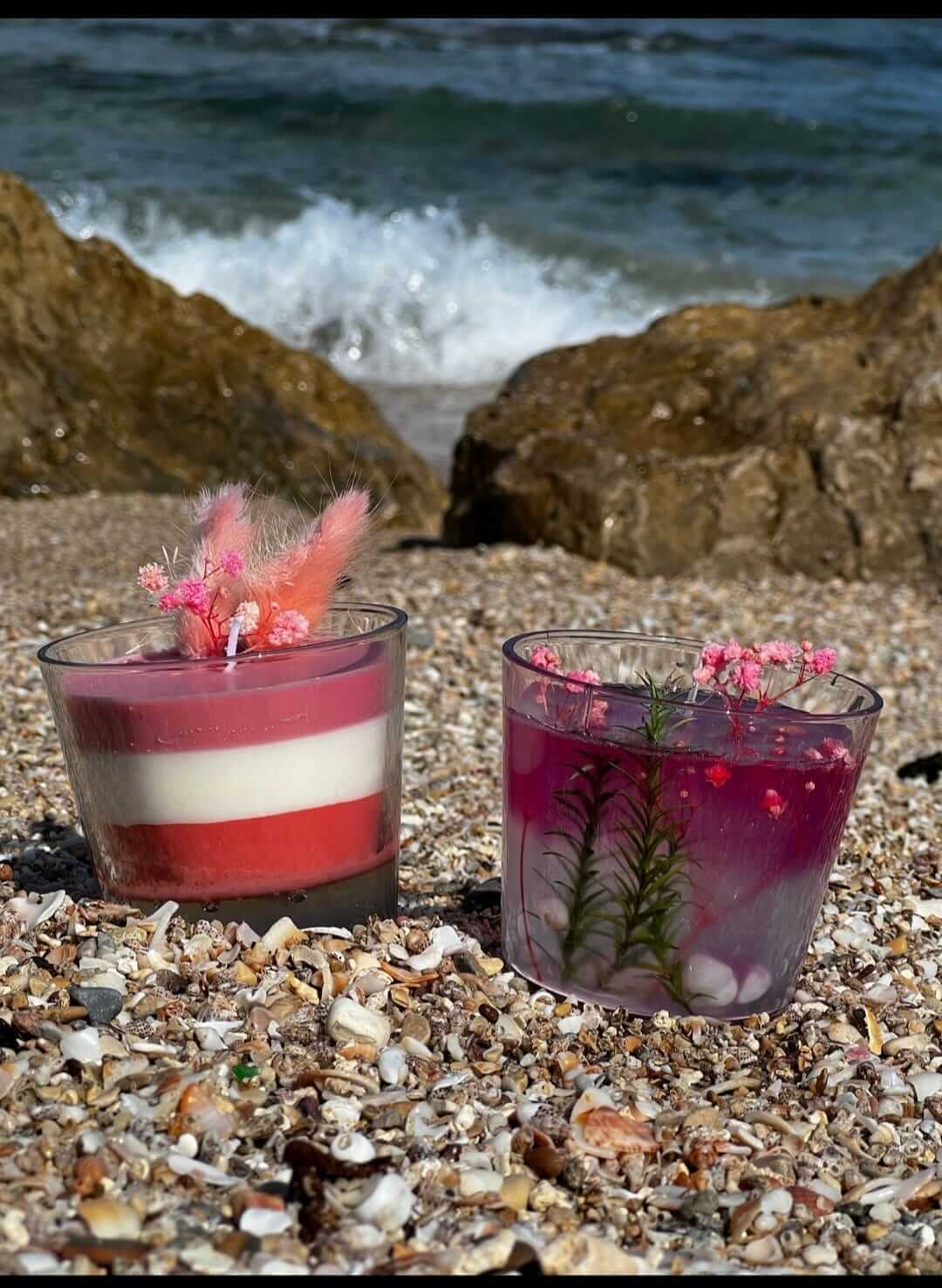 شمعة شغل يدوي